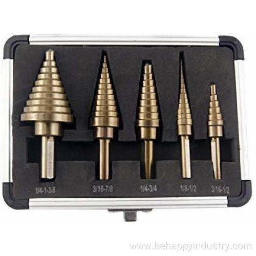 Wood Case Step Drill Bit